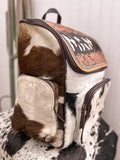 Mama Tooled Cowhide Backpack/Diaper Bag
