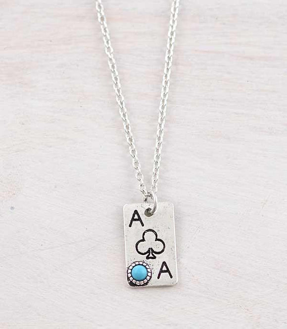 Ace Card Necklace