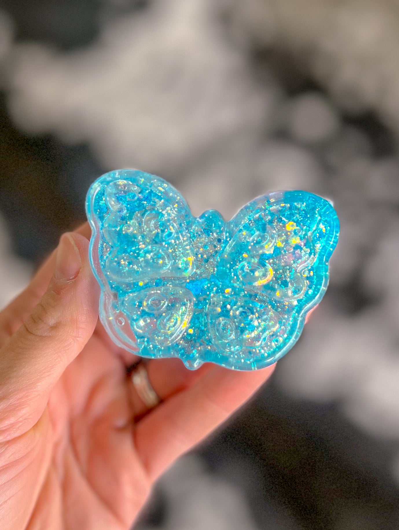 Glitter Butterfly Sugar Squeezy