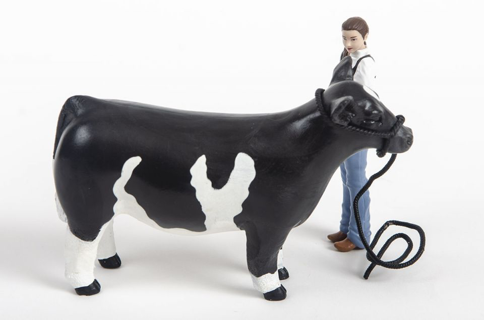 Cattle Showman Kit: Girl Figurine & Rope Halter