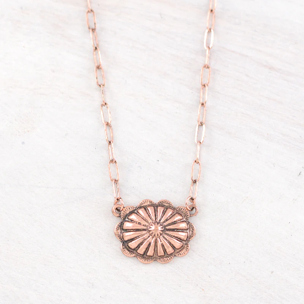Small Concho Necklace