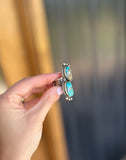 Thunder MT Authentic Turquoise Ring