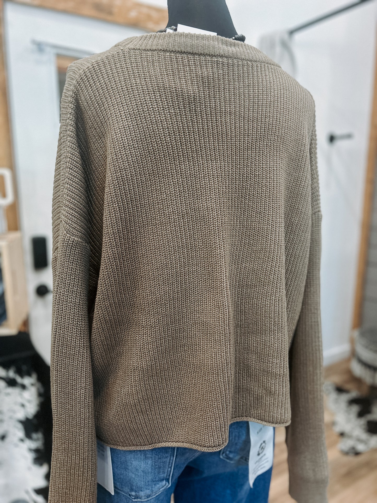 Nova Boot Stitch Sweater