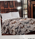 Horses King Throw