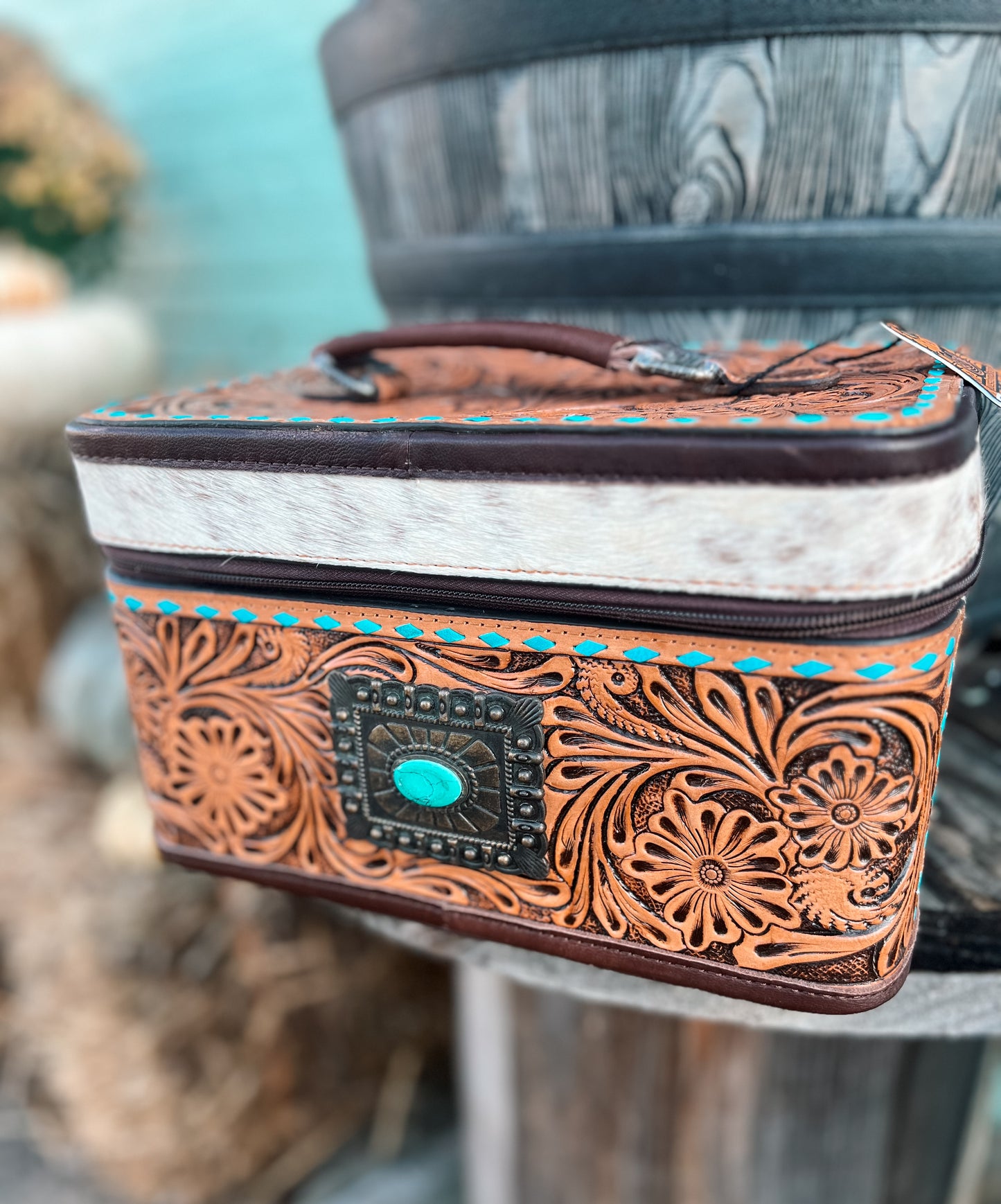 Concho Travel Jewelry Case