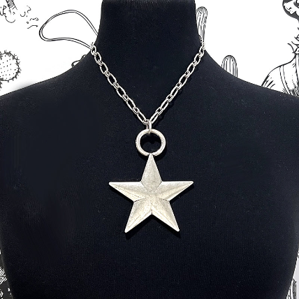 Large Star Pendant Necklace