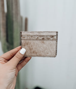 Cowhide Credit Card Holder