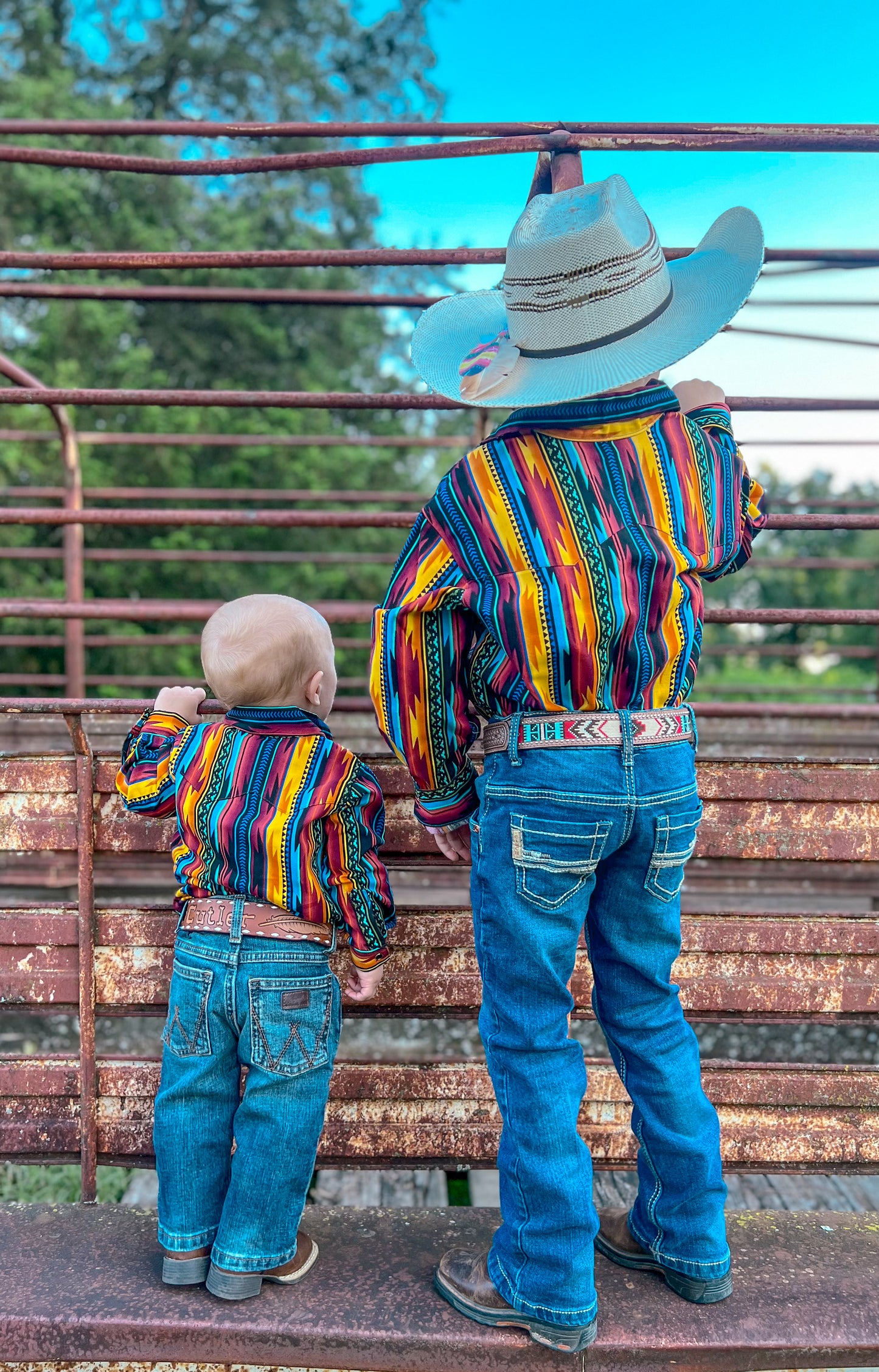Kids Waddie Button Up