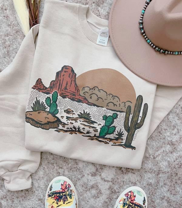 Desert Cactus Sweatshirt