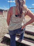 Bandanna Paisley Drape Tank