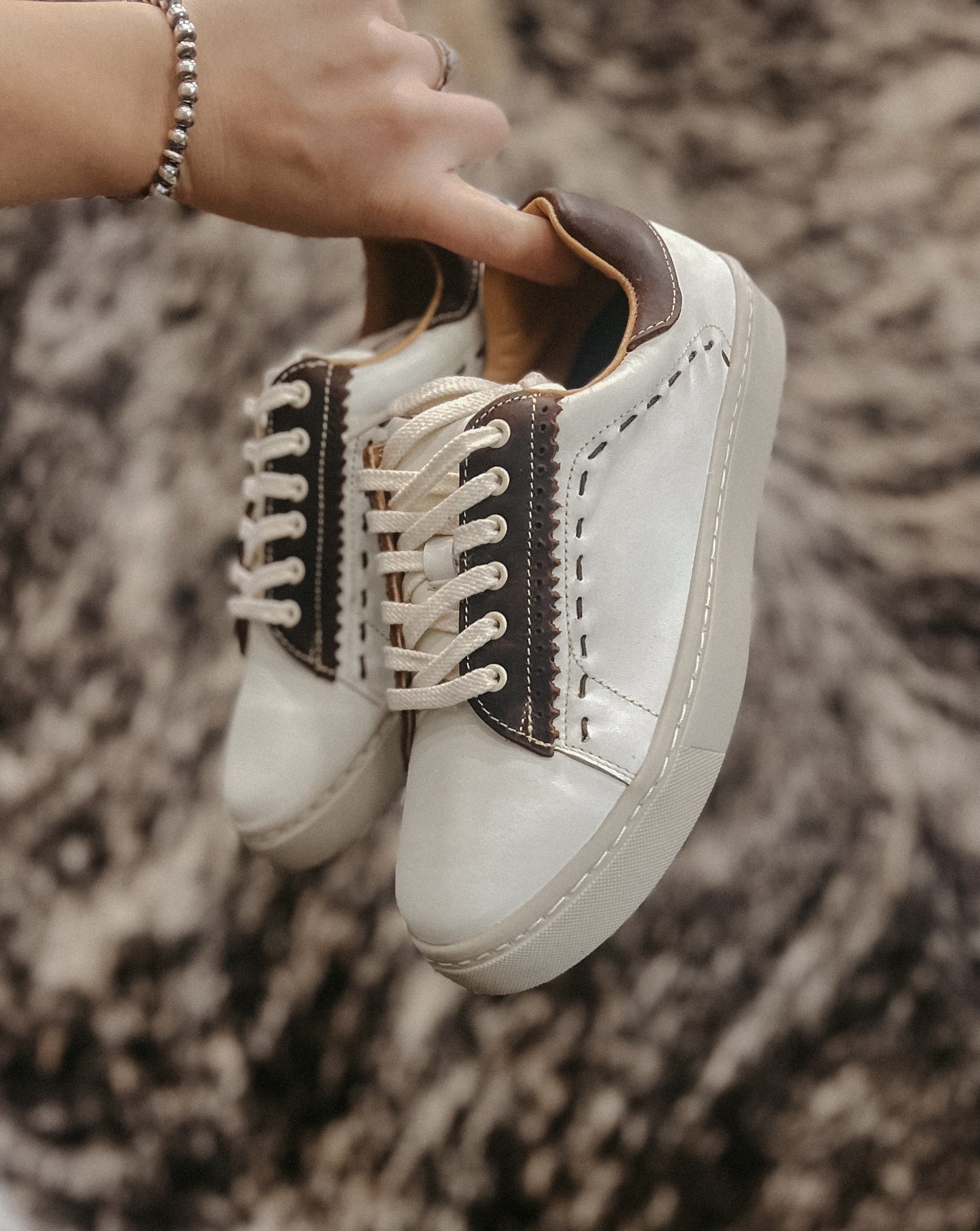 Aimee Leather Sneakers
