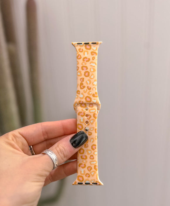 Boho Leopard Apple Watch Band