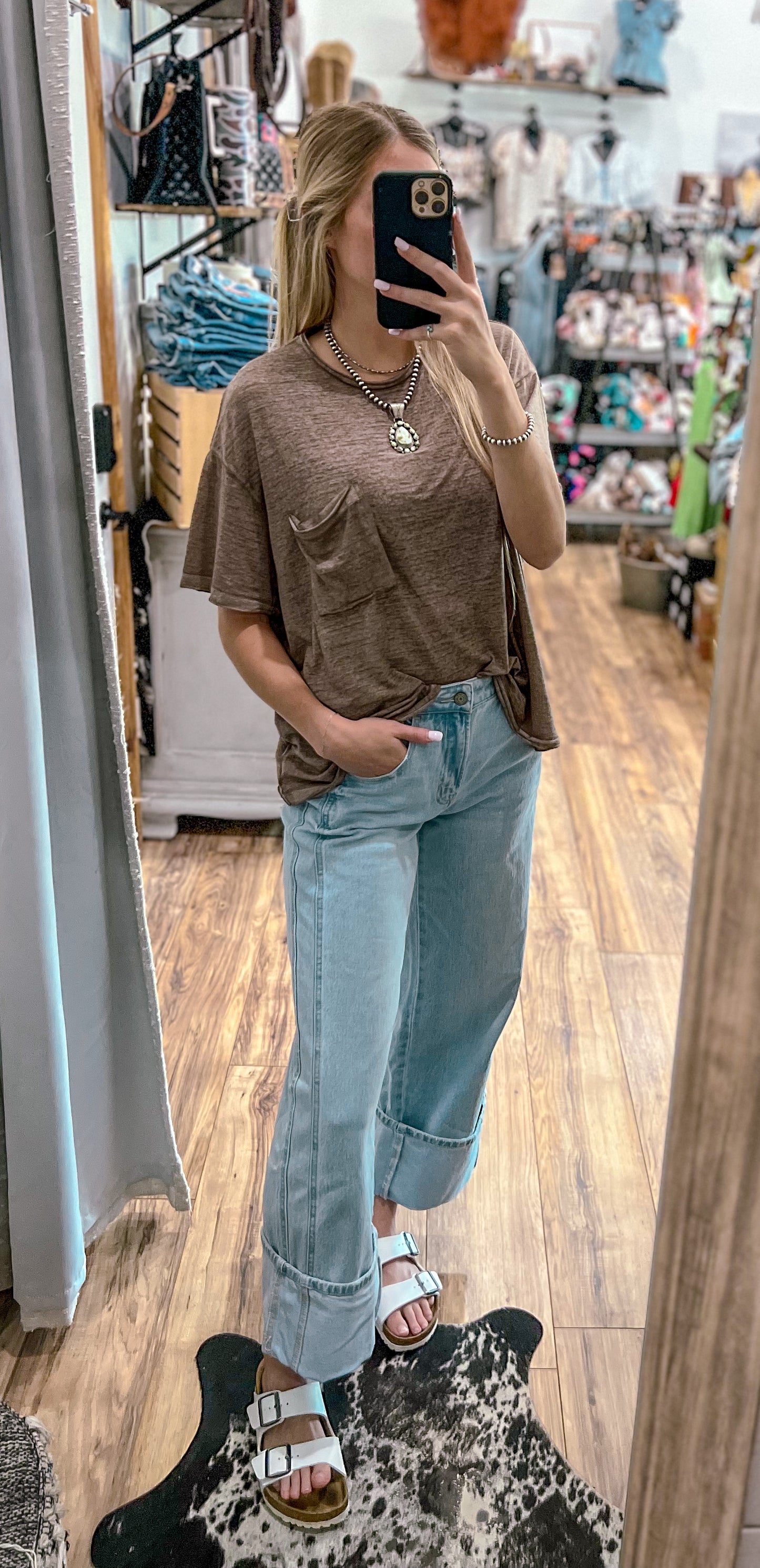 The Mel Top *Mocha