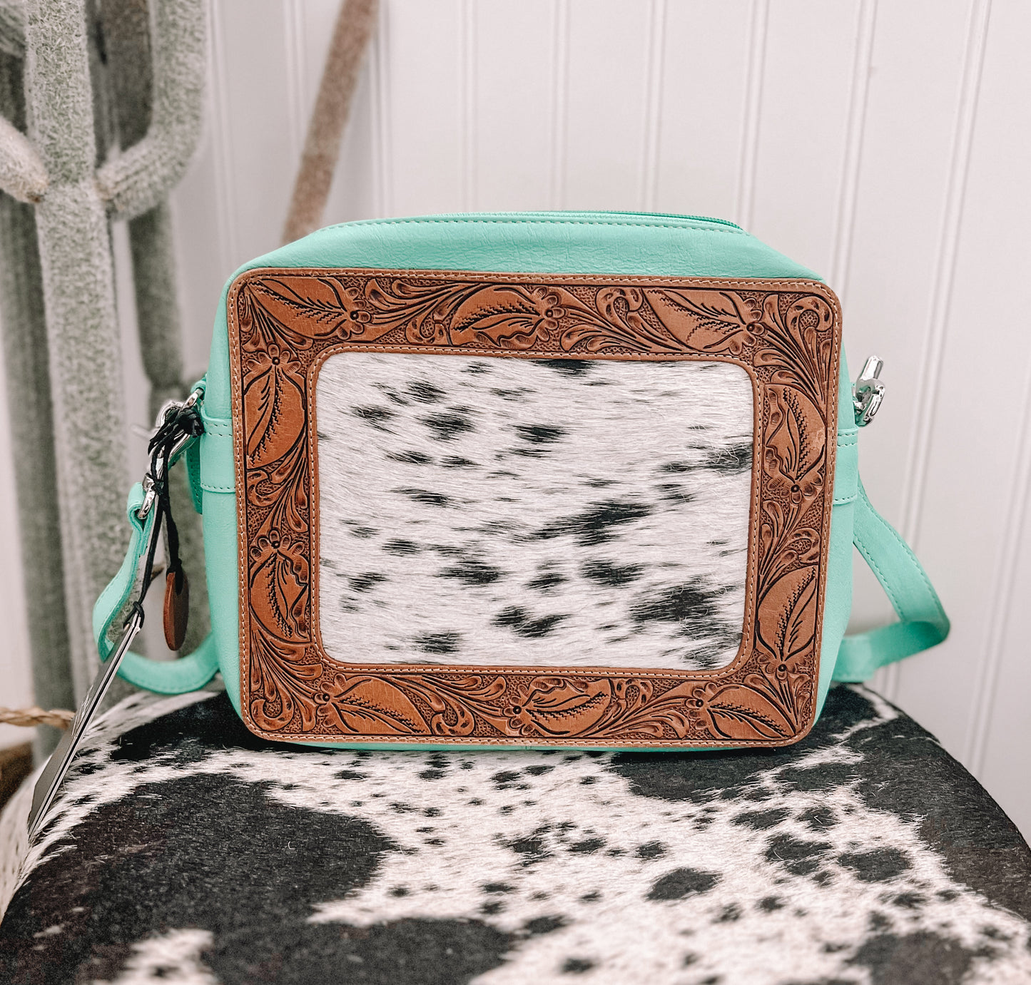 Highstone Small Hand Tooled Purse