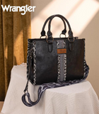 Wrangler Leopard Small Tote/Crossbody *Black