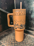 Rust Cattle Drive Tumbler
