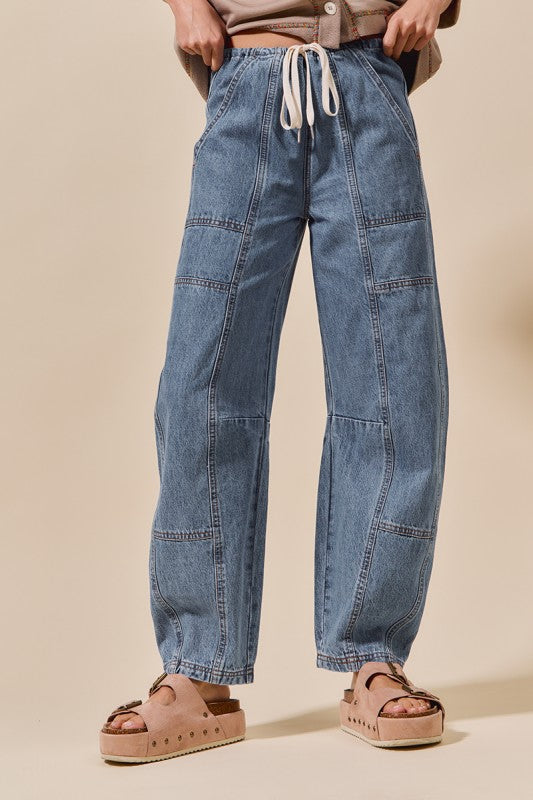The Ella Barrel Jeans