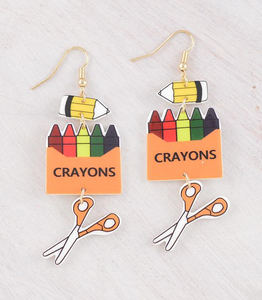 Crayon Earrings