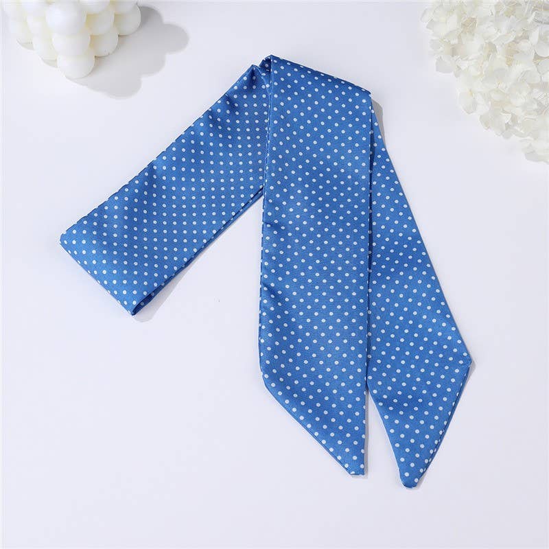 Polka Dot Twilly *White