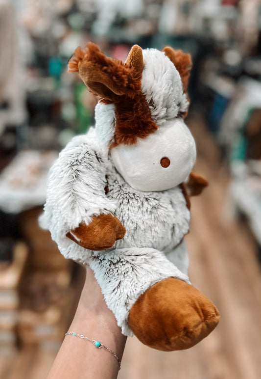 Cinnamon Latte Cow Warmie