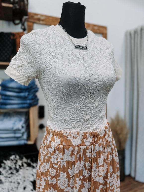 The Brandy Floral Top