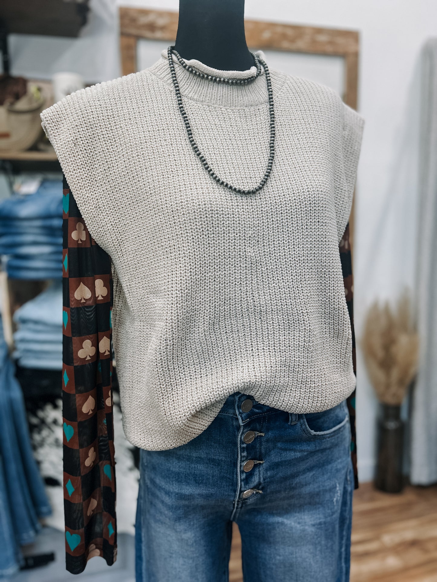 Desert Drift Sweater Vest