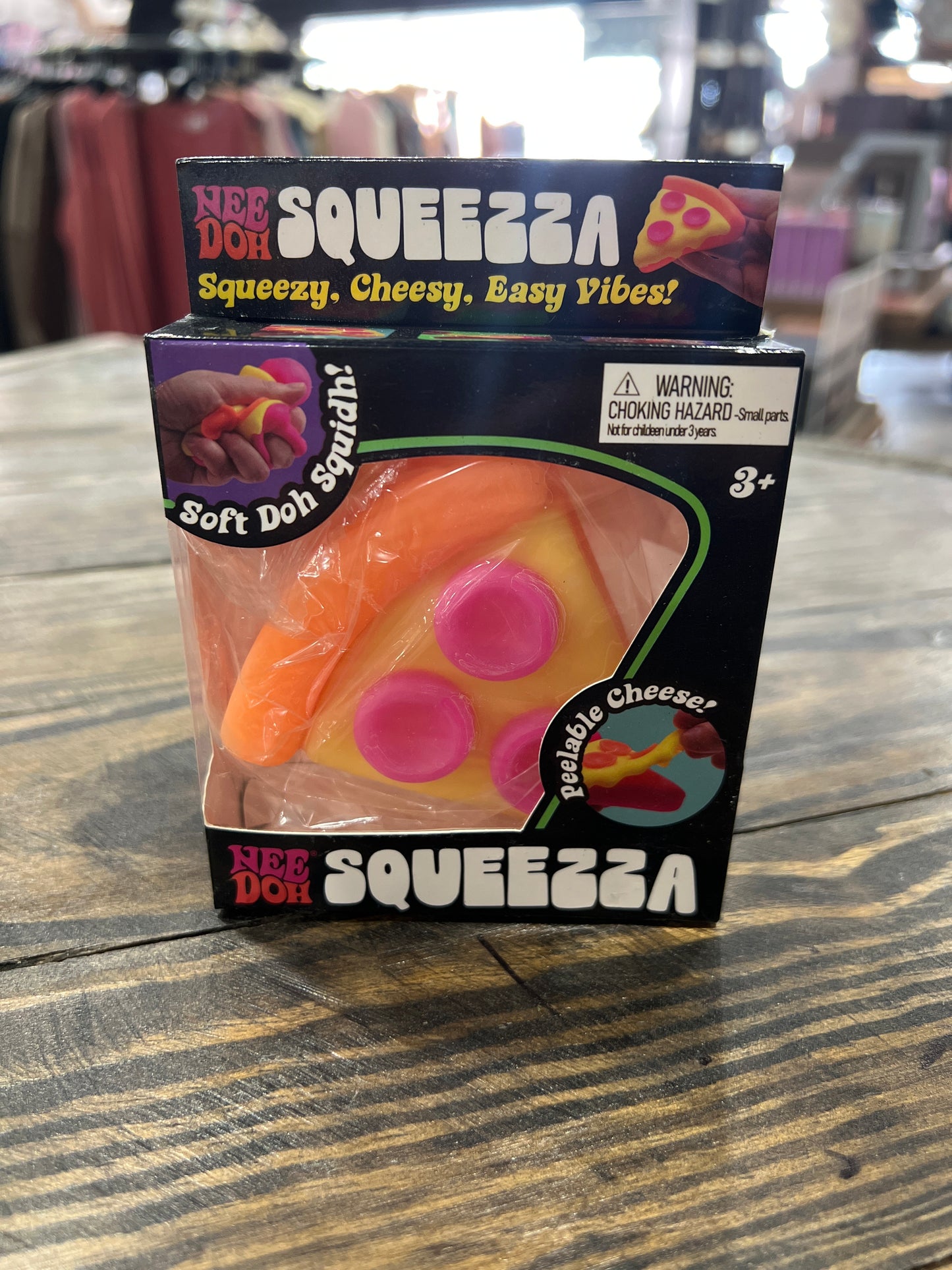Non-Peelable Pizza Squishy