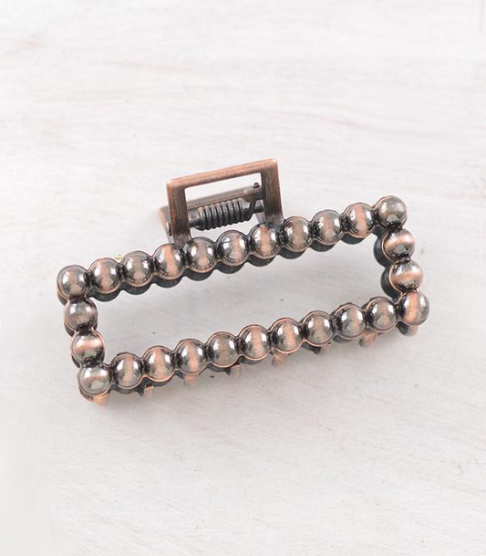 Navajo Pearl Claw Clip