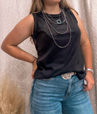 High Noon Waffle Tank