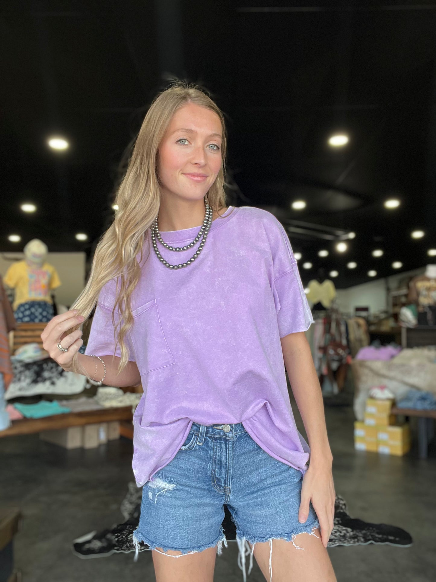 The Tilley Top *Lavender