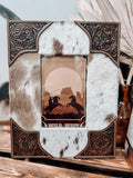 Tumbleweed Trail Picture Frame *Brown & White