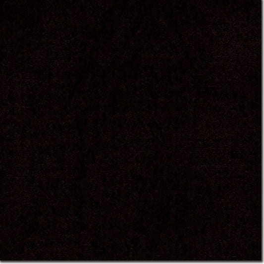 Solid Black Silk Wild Rag