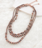 Layered Navajo Saucer Necklace