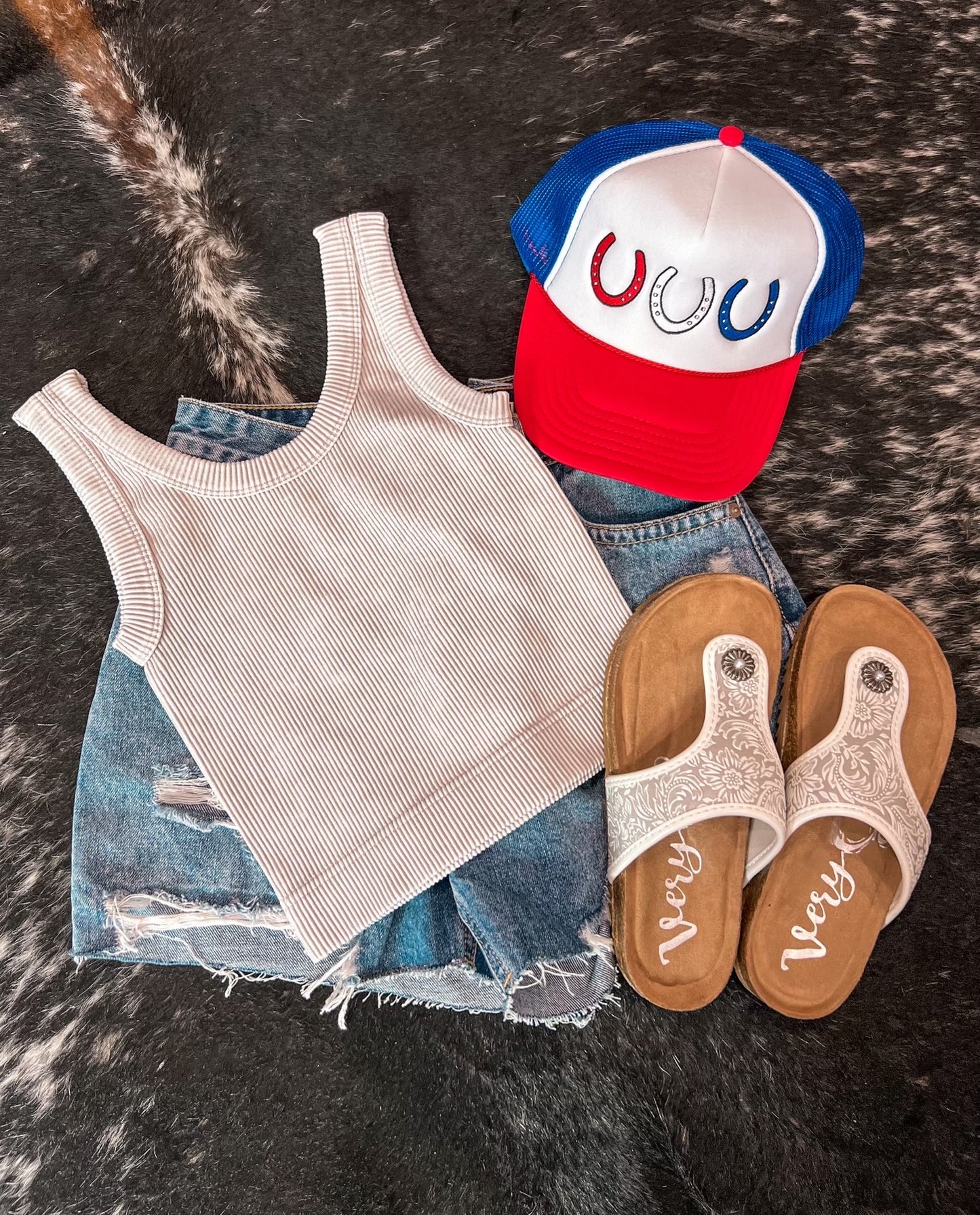 The Zadie Tank *Bone