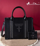 Boot Stitch Tote *Black