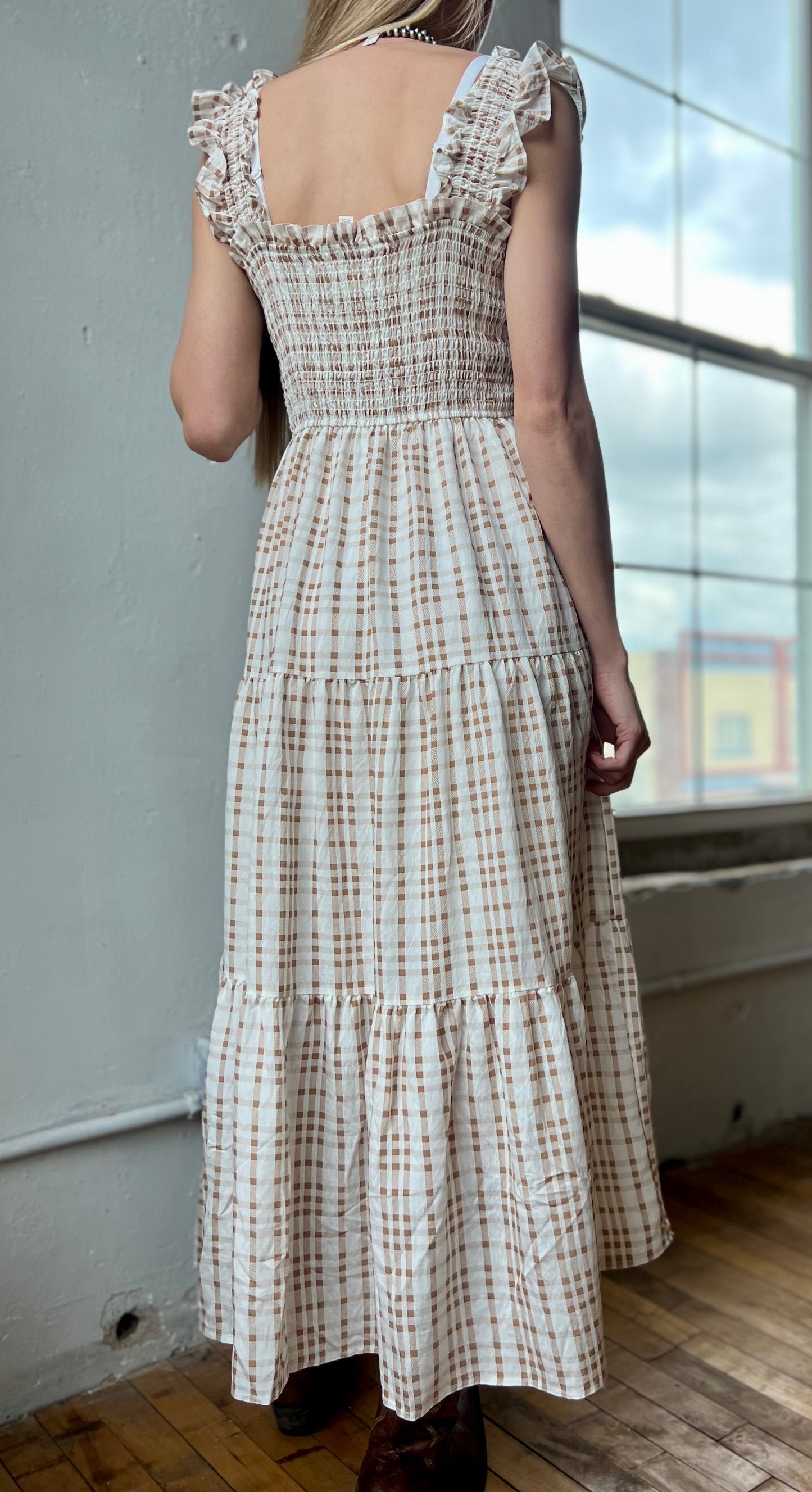 The Golden Hour Midi Dress