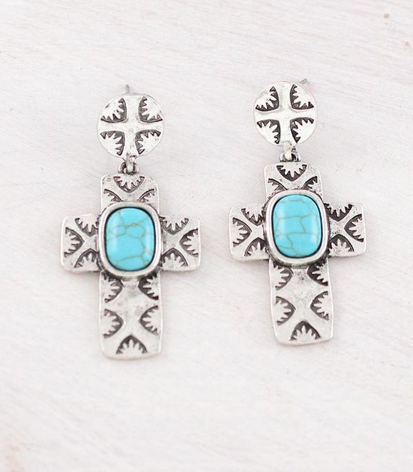 Cross Earrings