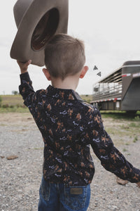 Vintage Rodeo Long Sleeve Button Down