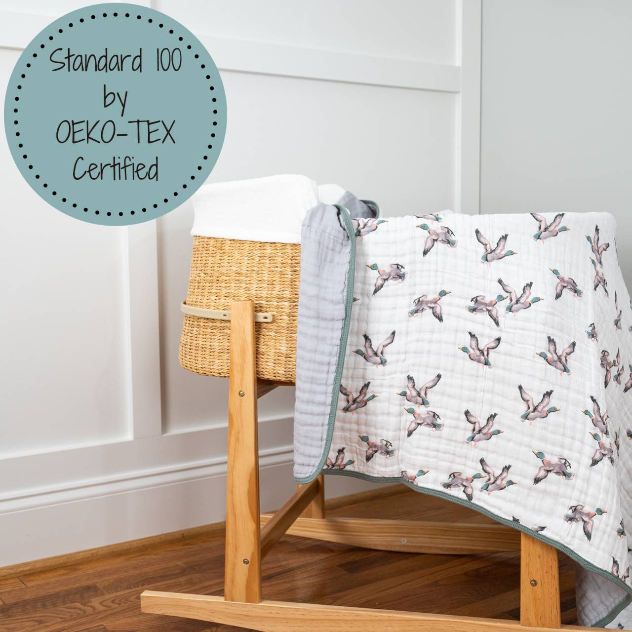 Quackin'up Muslin Quilt Baby & Kids Blanket
