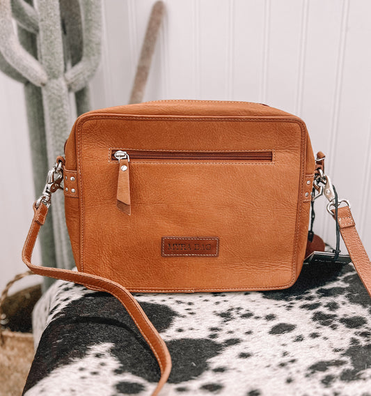 Mirage Trail Hand-tooled Leather Purse
