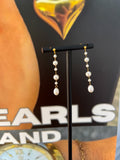 Long Pearl Earrings