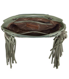 Wrangler Top Handle Boot Scroll Fringe Tote/Crossbody