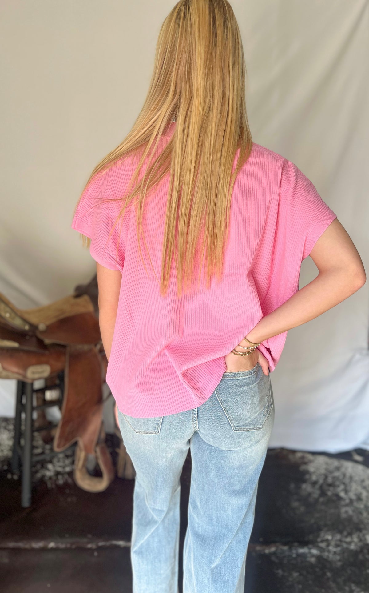 The Easy Does It Sweater *Candy Pink