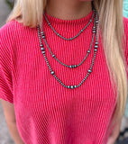 Madyson Ribbed Top *Red