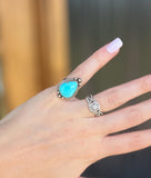 Dave Skeets Authentic Turquoise Ring *Size 5.5