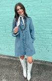 Desirae Denim Dress
