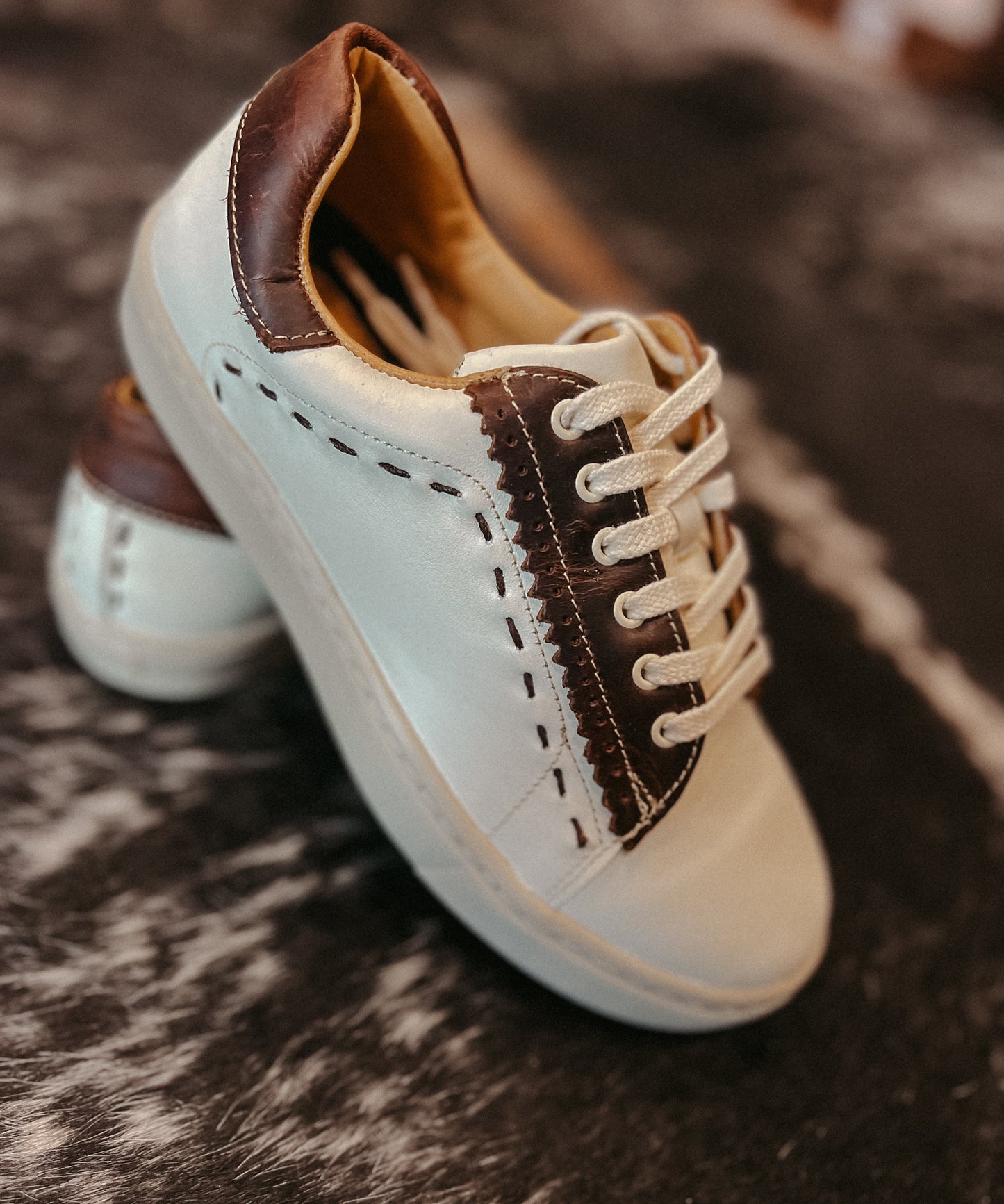 Aimee Leather Sneakers