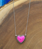 Turquoise Heart Necklace