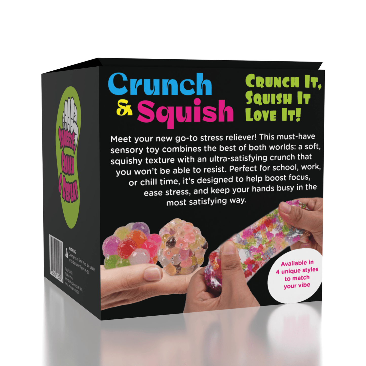 Crunch & Squish Candy Series Crunchy Squishy Stress Ball Fidget