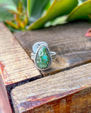 Soronan Gold Turquoise Ring Size 8